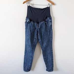 Title: Old Navy Maternity Rockstar Super Skinny Size 8 Full Panel Jeans